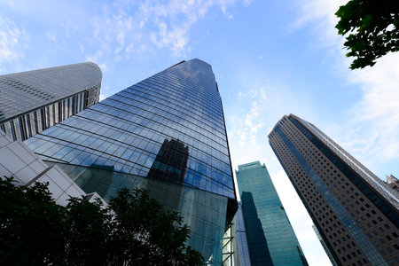 Shanghai world financial center skyscrapers