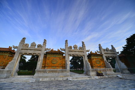 Ancient buildings in Chinaのeditorial素材