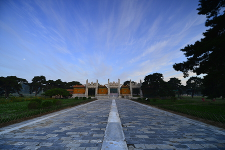 Ancient buildings in Chinaのeditorial素材