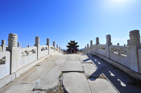 Ancient buildings in Chinaのeditorial素材