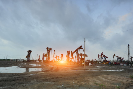 The oil pumpの写真素材