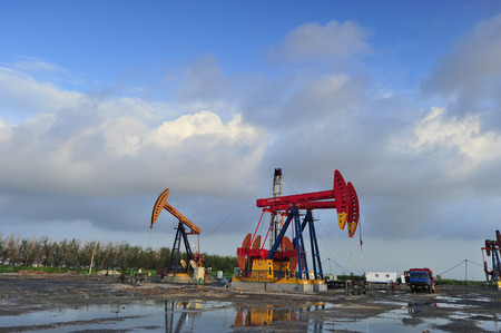 The oil pumpのeditorial素材