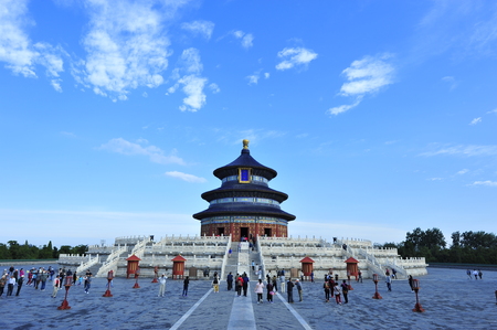 The temple of heaven parkのeditorial素材