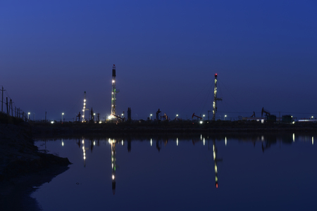 The oil pumpの写真素材