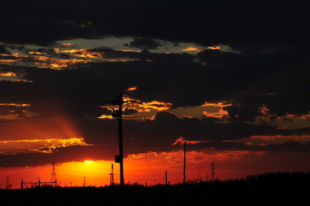 The oil pump の写真素材