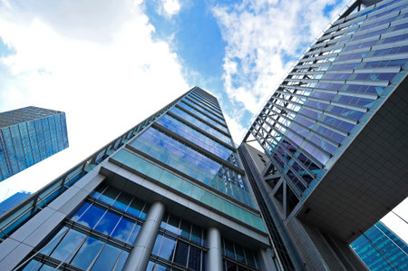Shanghai world financial center skyscrapers in lujiazui group 