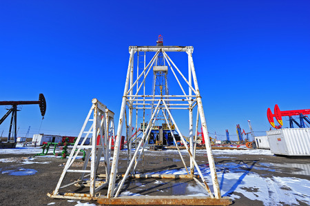 The oil pump のeditorial素材