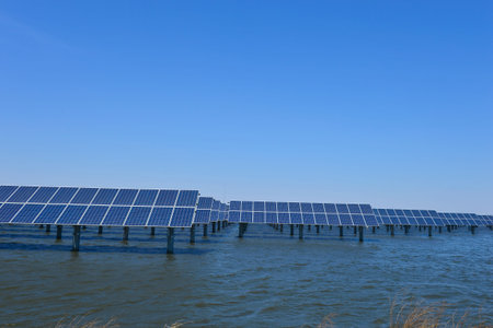 Solar panels green energy