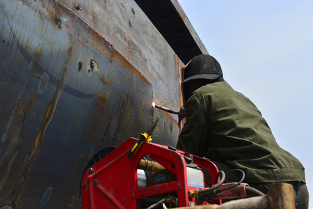 Shipyards, machinery and equipmentの写真素材