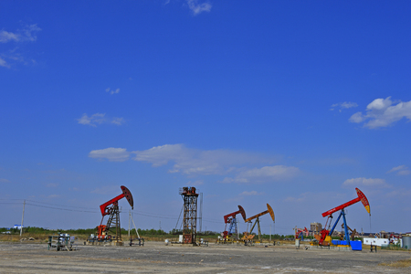 The oil pumpのeditorial素材