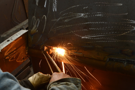 welding workerの写真素材