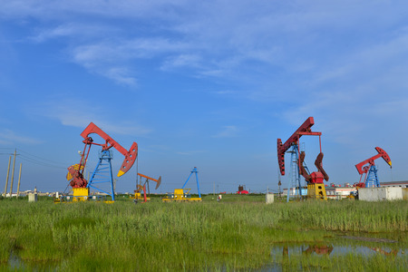 The oil pumpのeditorial素材