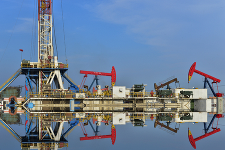 The oil pumpのeditorial素材