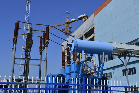 The power distribution boxの写真素材