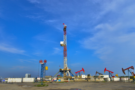 The oil pumpのeditorial素材