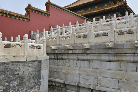 The ancient Chinese buildingsのeditorial素材