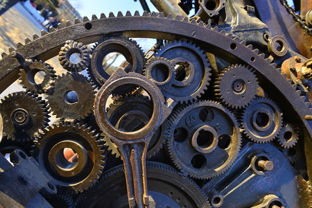 The machine gear deviceの写真素材