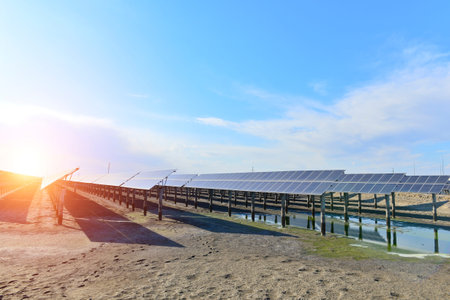Solar panels green energy