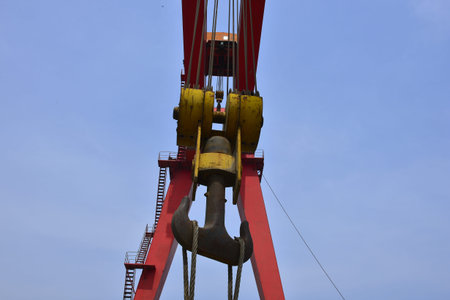 Shipyards, machinery and equipment in the factory