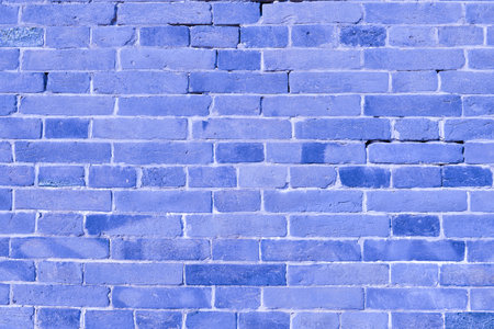 Red grunge brick wall, abstract background texture with old and vintage style patternの写真素材