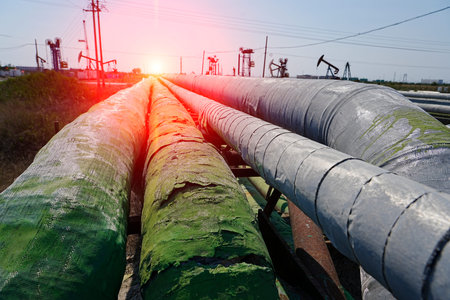 Pipes and valves, infrastructure, exploration