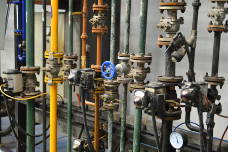 Hot rolled strip steel plant workshop