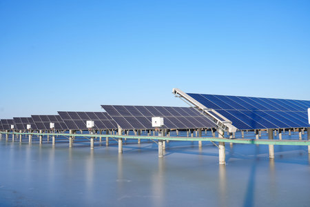 Solar photovoltaic panels and solar photovoltaic power generation systems