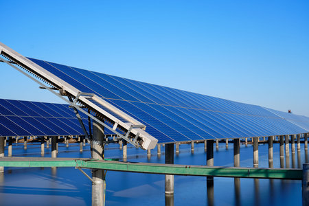 Solar photovoltaic panels and solar photovoltaic power generation systems