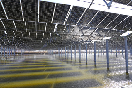 Solar photovoltaic panels and solar photovoltaic power generation systems