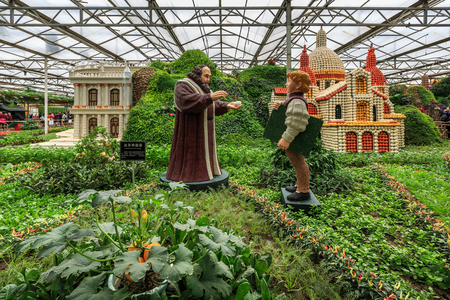 A glimpse of the Vegetable Fairのeditorial素材