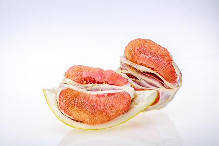 Red pomeloの写真素材