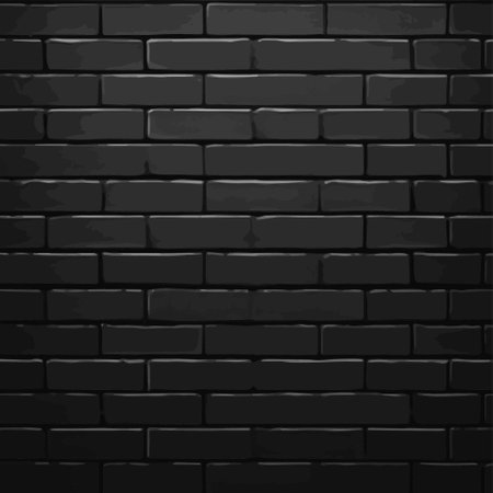 A vector texture of part of a gray brick wallのイラスト素材