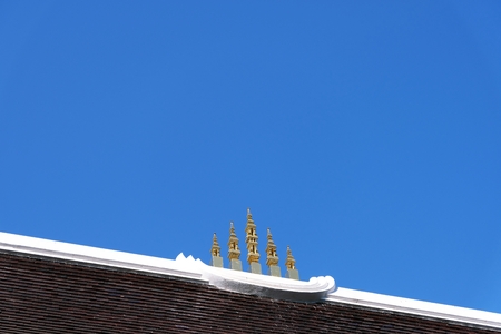 Roof and skyの写真素材