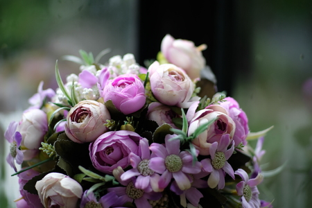 The Purple Bouquet Flowerの写真素材