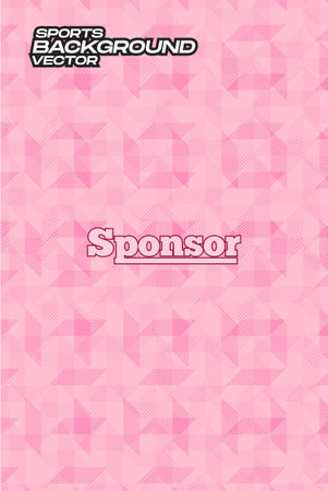 Vector Background Geometric Pink for Sport Jersey Sublimation Pattern Textureのイラスト素材