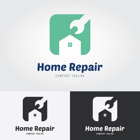 Home Repair Logo.のイラスト素材