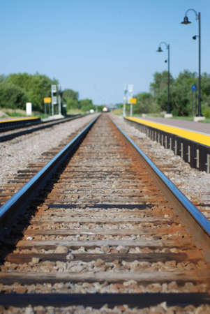 Railroad Trackの写真素材