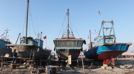 Maintenance of fishing vessels