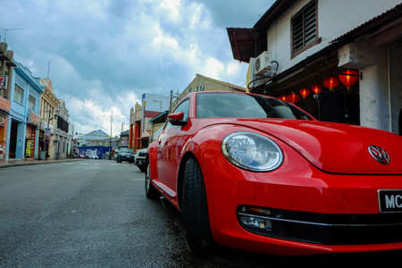 Melaka beetle at streetのeditorial素材