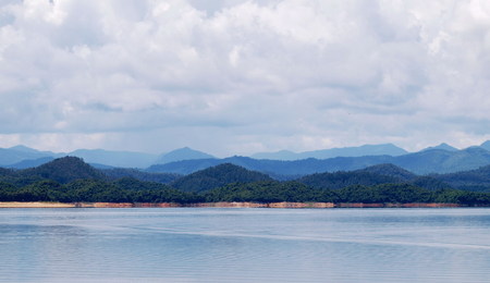 Hainan Songtao Reservoir sceneryの写真素材