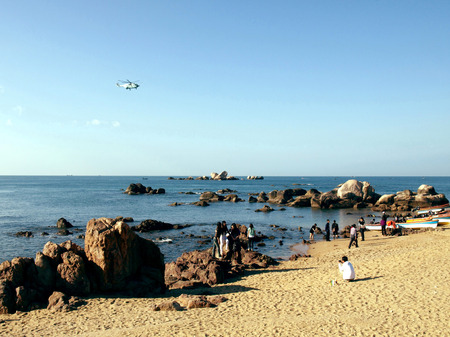 Hainan Sanya scenic spot in the remotest corners of the globeのeditorial素材