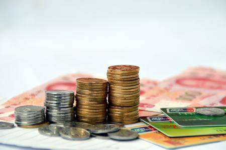 Creative drawing on financial investmentのeditorial素材