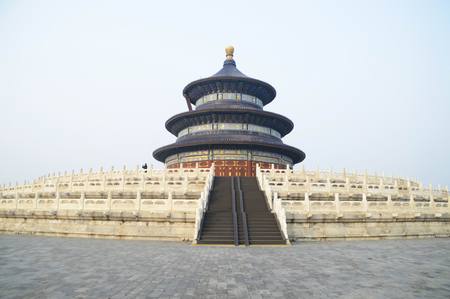 The Temple of heaven landscape viewのeditorial素材