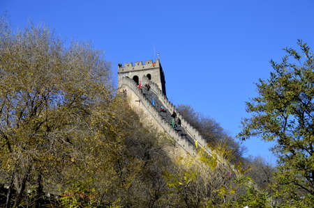Beijing Badaling Great Wallの写真素材