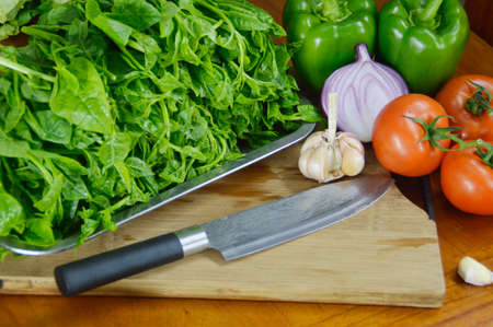 Vegetable materialの写真素材