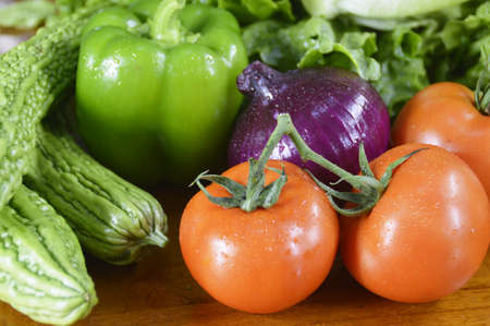 Vegetable materialの写真素材