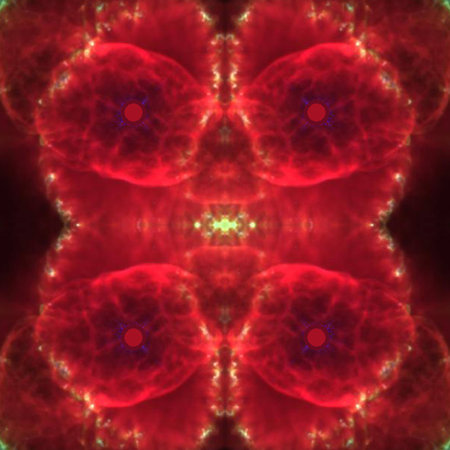 Burning Starsの写真素材