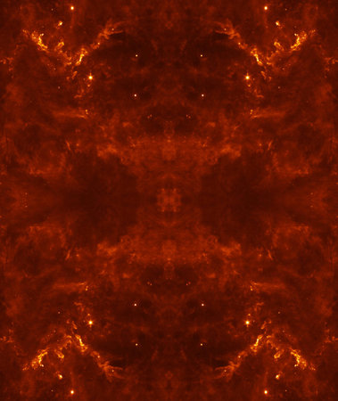 Red Flame Burning Abstract Art Backgroundの写真素材