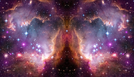 Purple Butterfly Abstract Artの写真素材