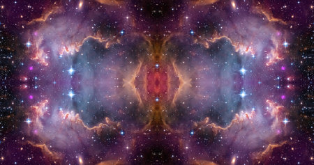 Purple Butterfly Abstract Artの写真素材